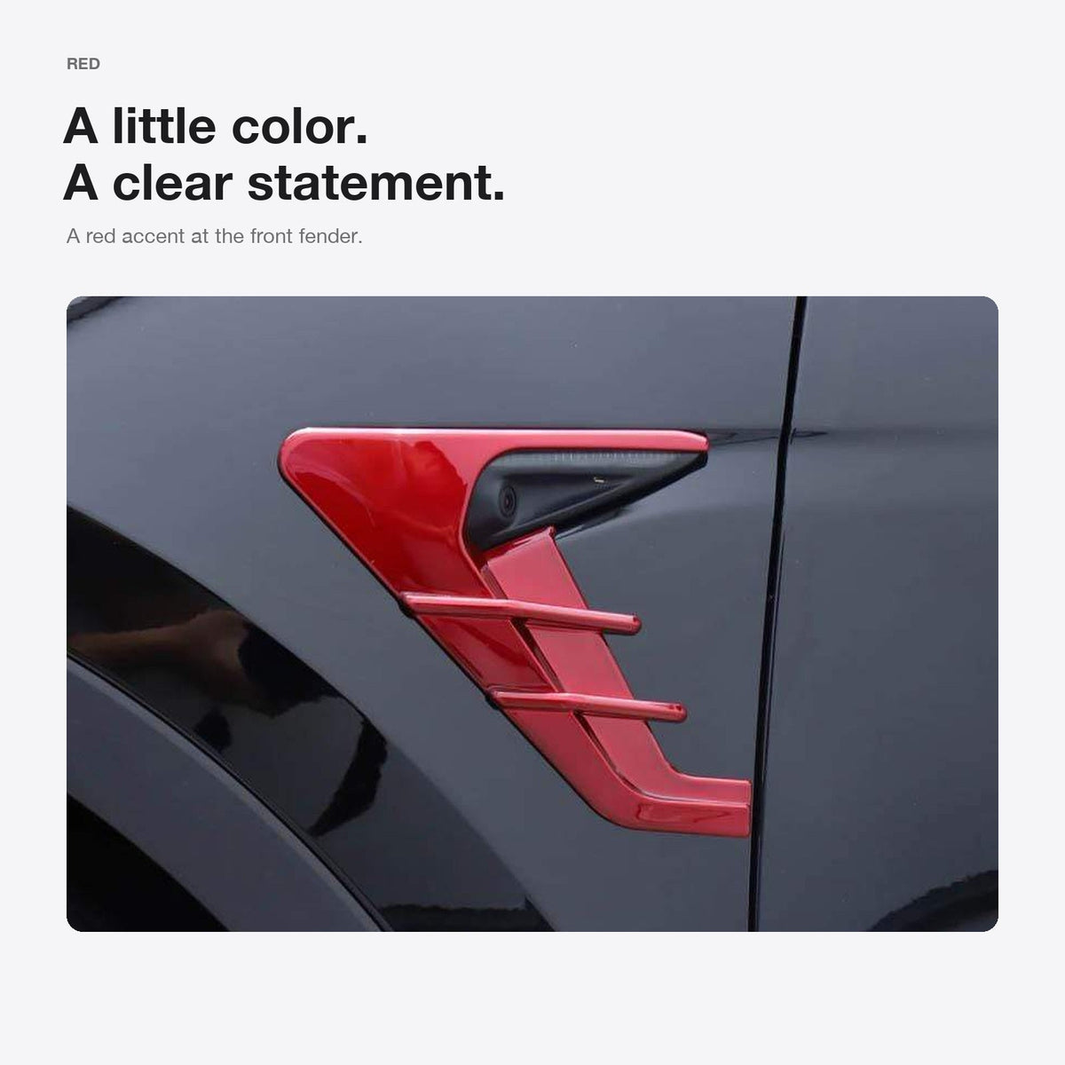 TESERY Thunder Side Camera Cover for Model 3/Y | 5 Colors