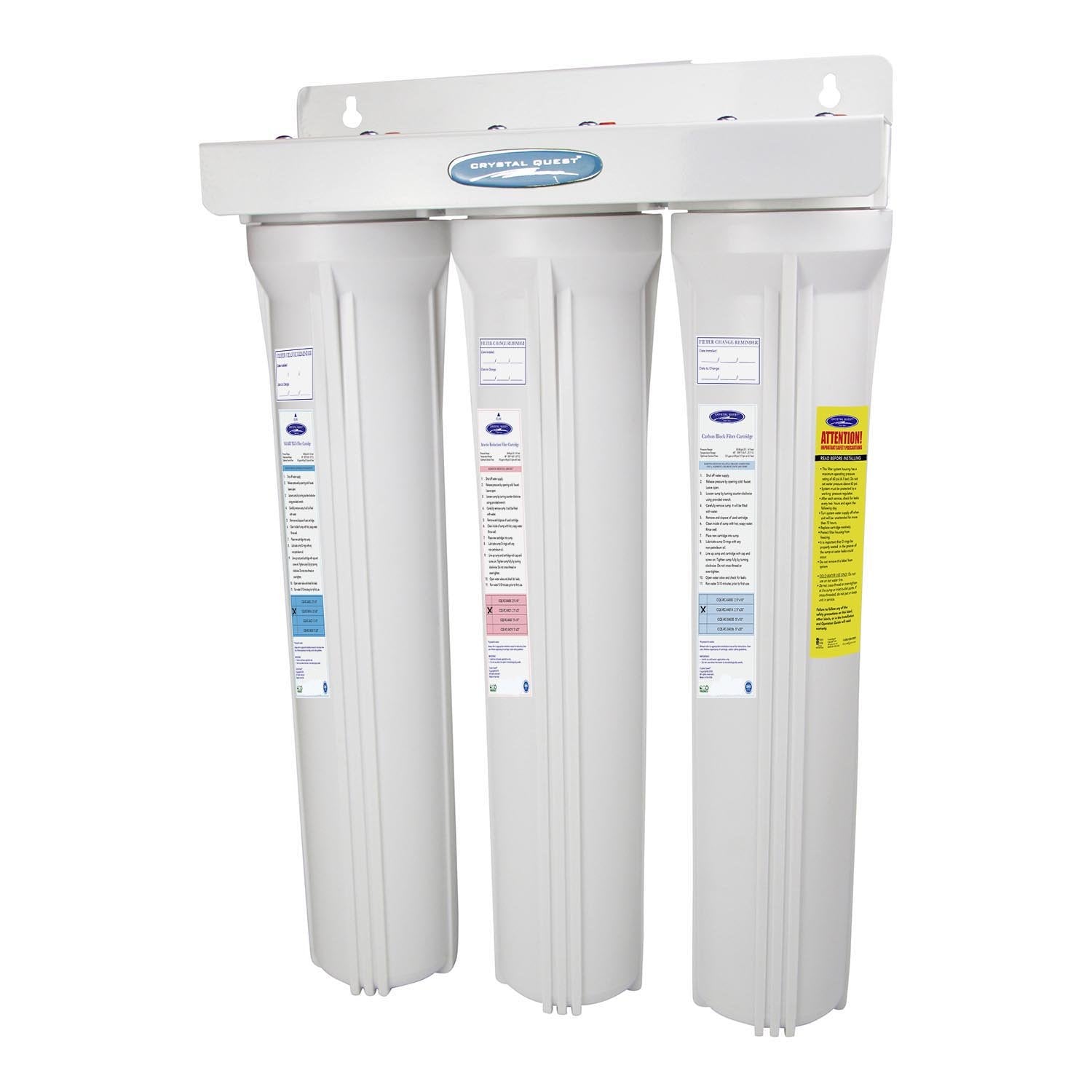 Mini Whole House Water Filter, Arsenic Removal (2-4 GPM | 1-2 people)