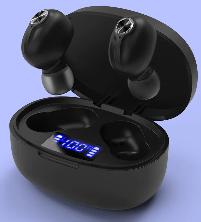 TWS Bluetooth Earbuds Waterproof Bluetooth 5.1 Headset Noise