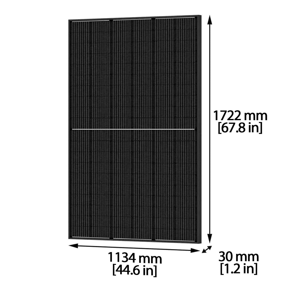 440 Watt Monocrystalline Solar Panel (2 Pack)