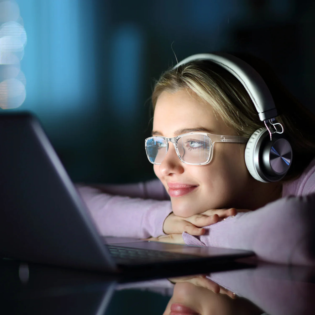 Stylish Blue Light Computer Blocking Glasses