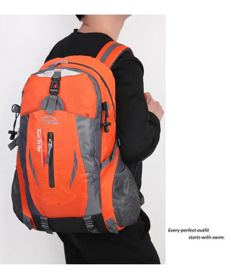 40L Men Travel Backpack Rucksack Camping Laptop Hiking School