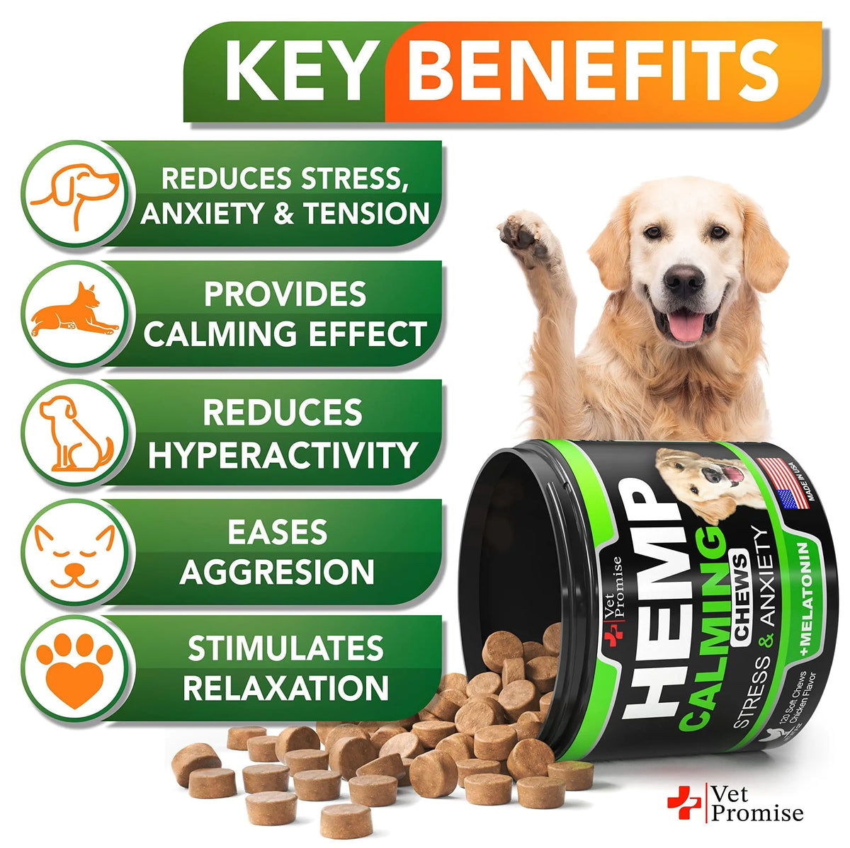 Hemp Dog Calming Chews