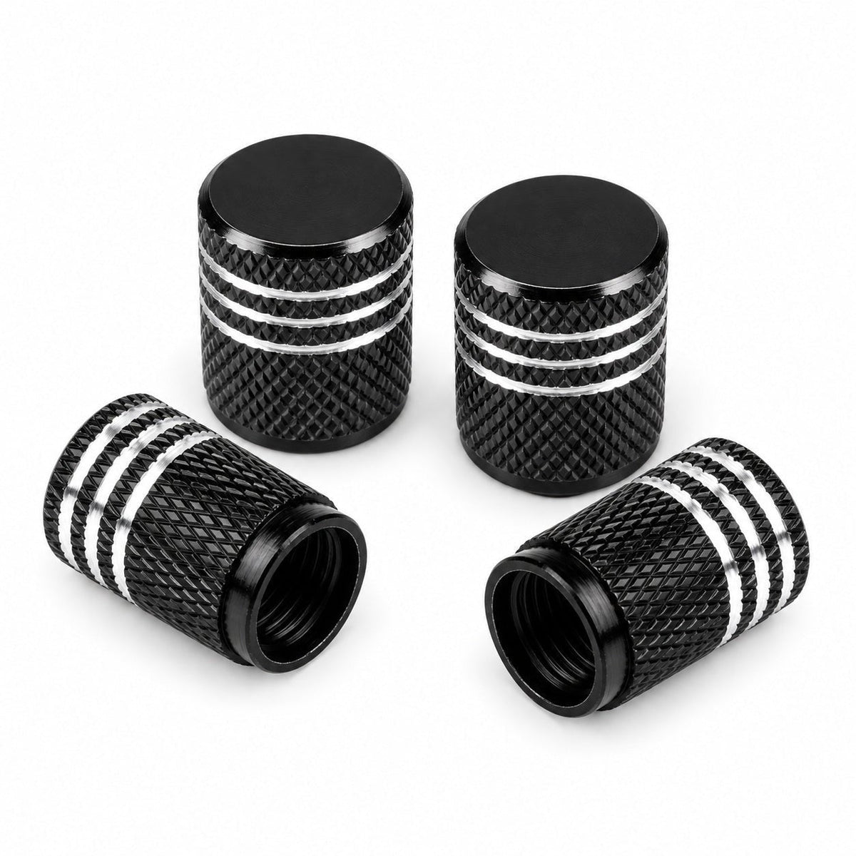 Valve Stem Caps 4-Pack for Tesla 3/Y/S/X 2017-ON