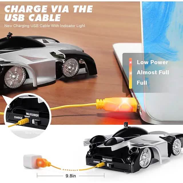 Wall Climbing Remote Control Car