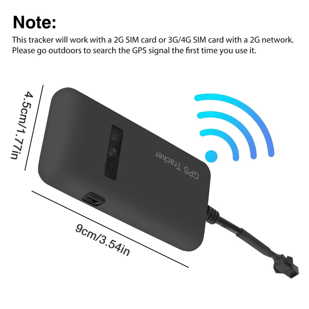 Real Time GPS Tracker Tracking Locator Device GPRS GSM