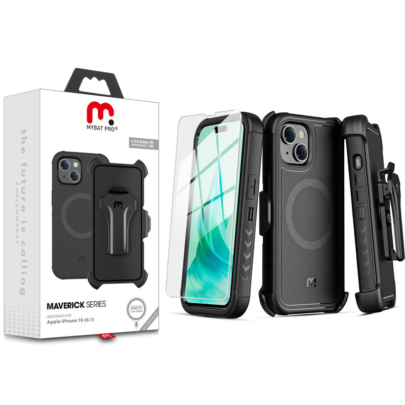 MYBAT Pro Maverick MagSafe Case for Apple iPhone 15