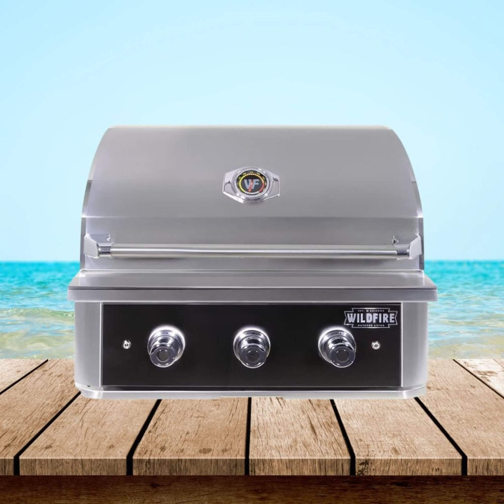 [WFPRO30G-BSS/SS] Wildfire 30" Grill