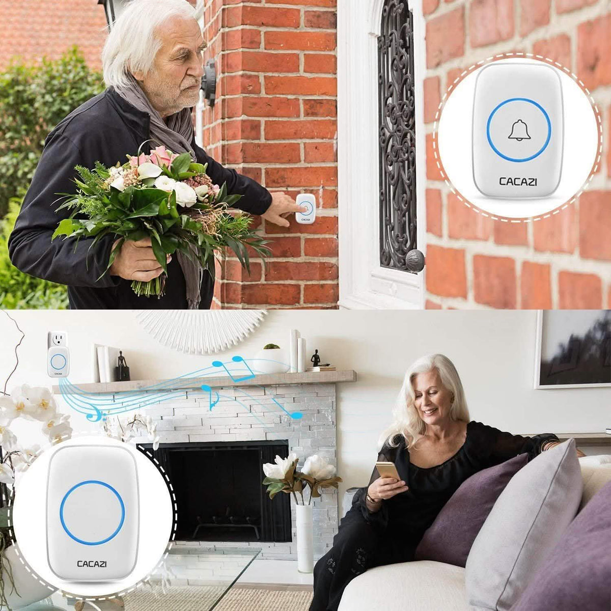 Wireless Intelligent Waterproof Doorbell