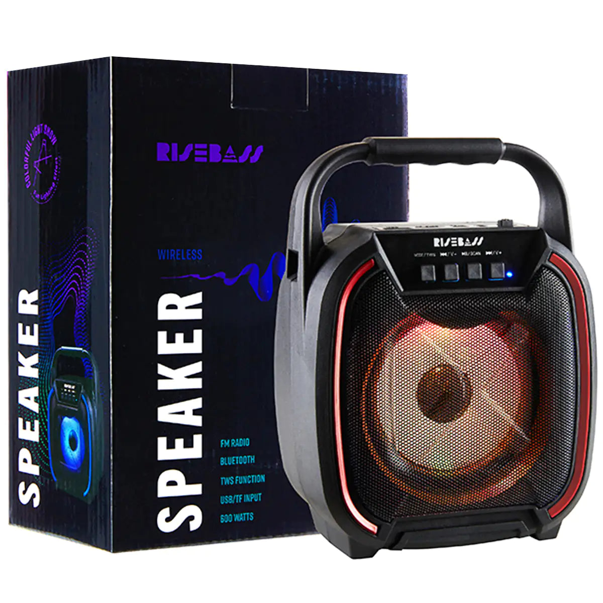 8" 600W Wireless Bluetooth Speaker