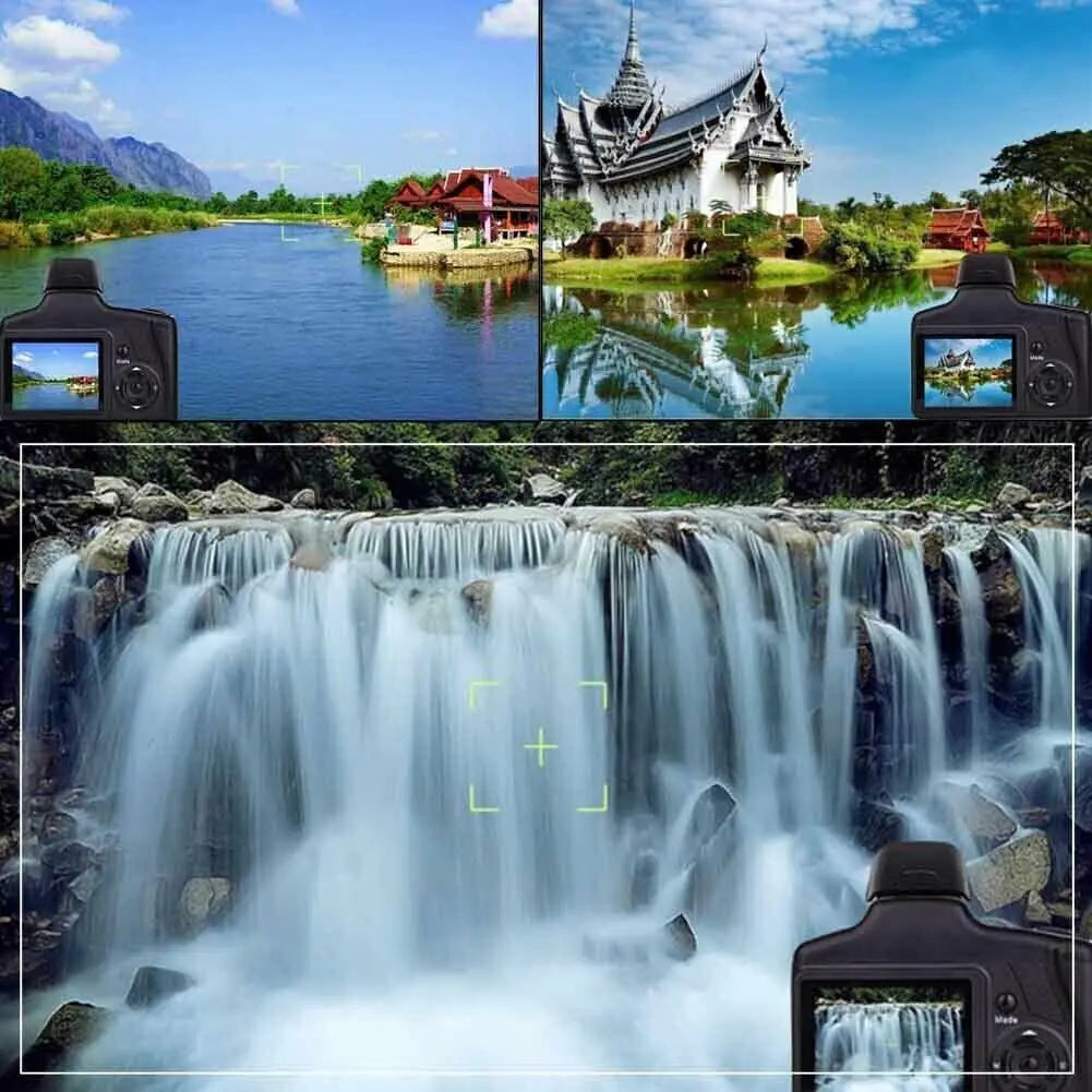 Digital Camera 3.0 TFT LCD Screen 16X Zoom HD 16MP 1080P