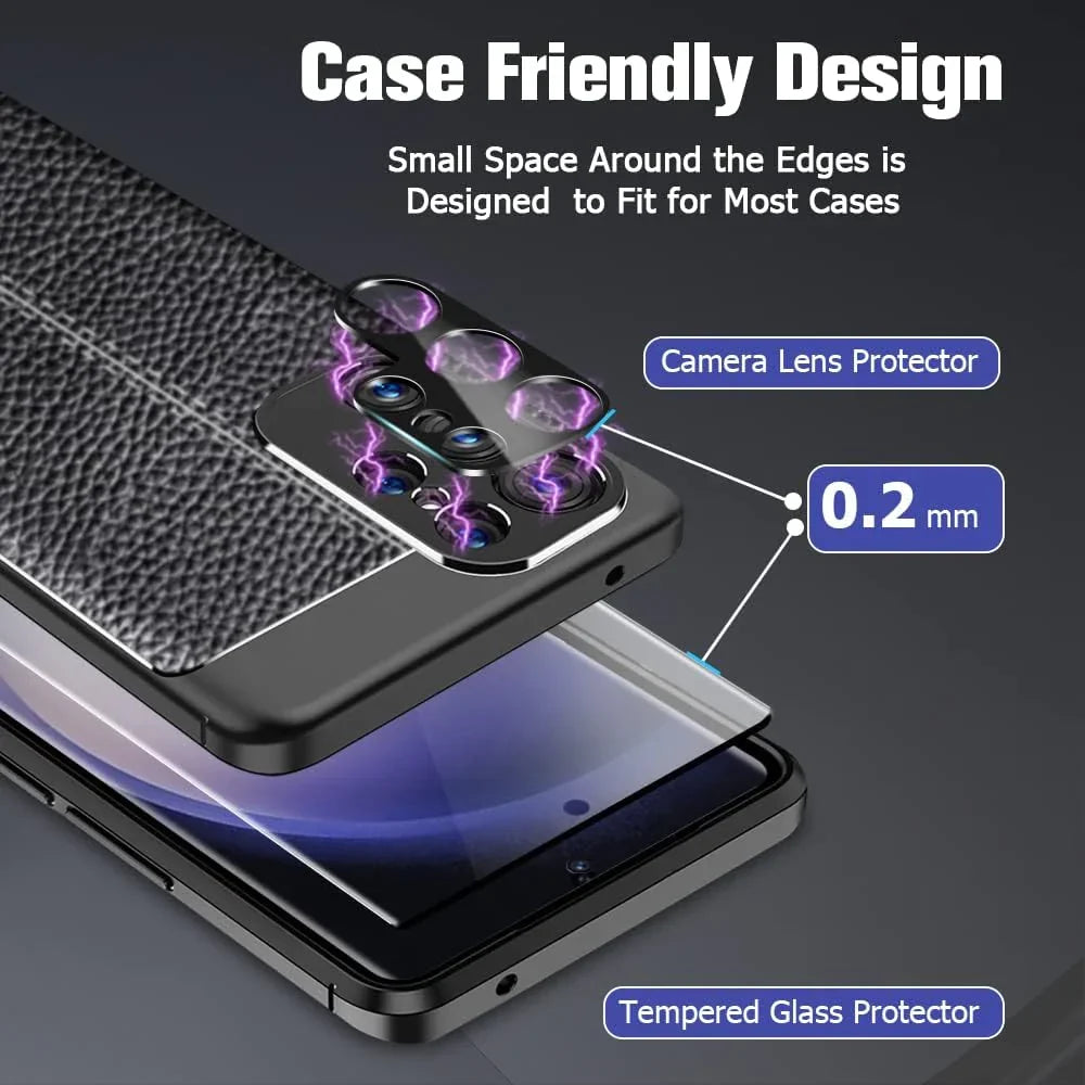 Tempered Glass Screen Protector Lens Hydrogel Samsung S23 S22