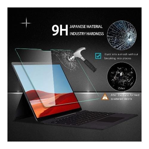 Clear Tempered Glass Screen Protector Microsoft Surface Pro