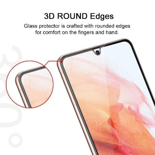 Clear Tempered Glass Screen Protector (2-Pack) Samsung Galaxy S21
