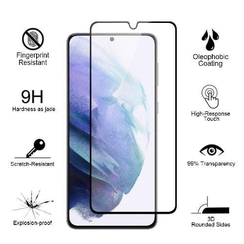 Clear Tempered Glass Screen Protector (2-Pack) Samsung Galaxy