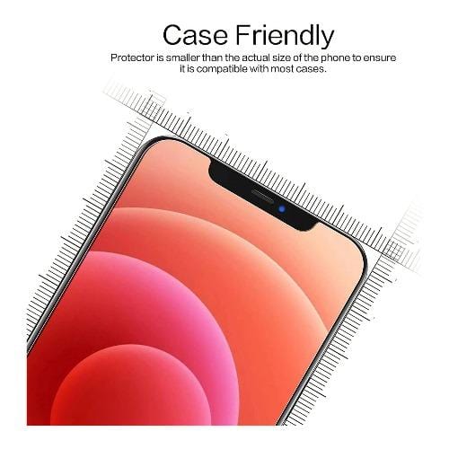 Clear Tempered Glass Screen Protector (2-Pack) Iphone 12 Pro Max