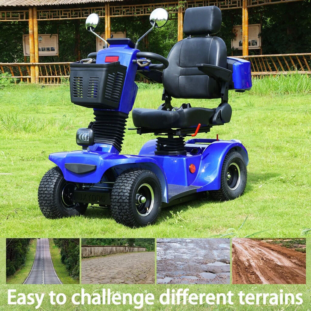 Zvg 4-Wheel Heavy-Duty 500W 48V20Ah Electric All-Terrain