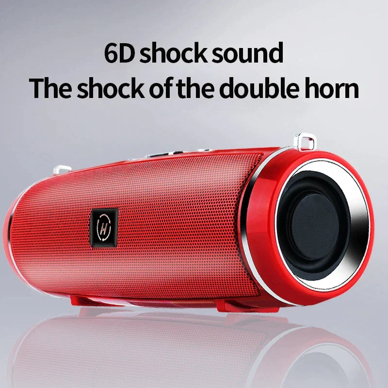 Bluetooth 5.1 Speaker Wireless Waterproof Outdoor Stereo LOUD